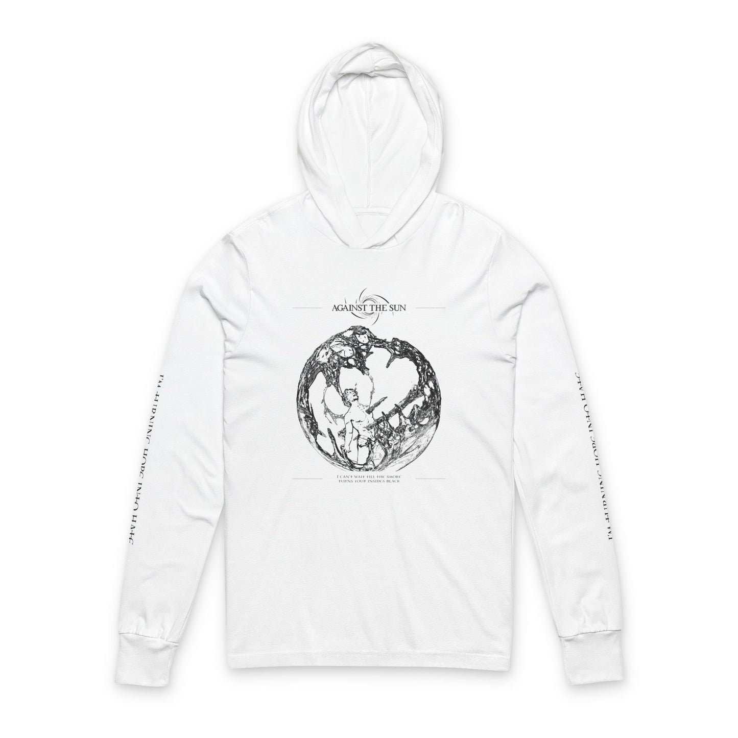 Ashes White Hoodie